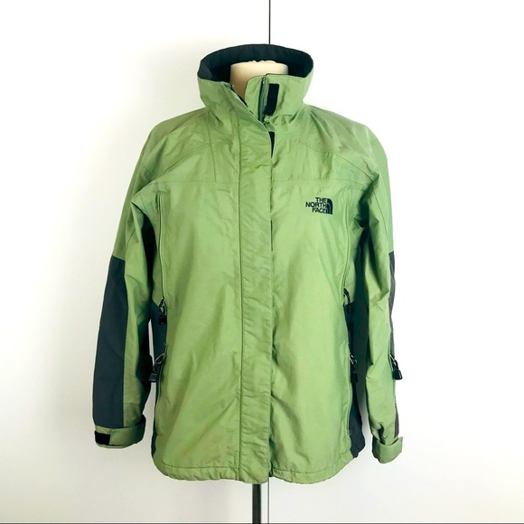 The North Face Jackets & Blazers - The North Face Green Gray Hyvent Waterproof M Jacket